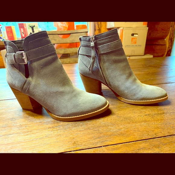 Ankle booties with strap detail - Picture 1 of 6